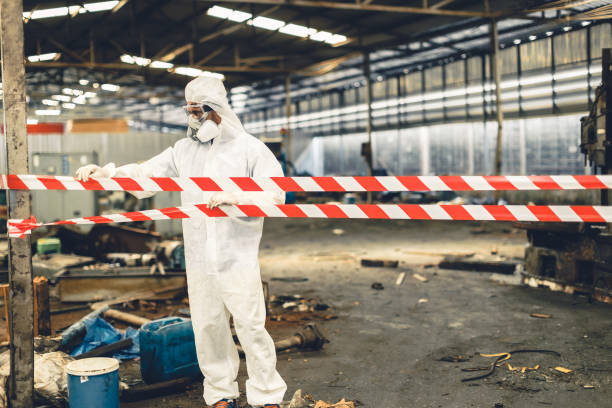 Professional Unattended Death Cleanup technician working in Grayson, GA